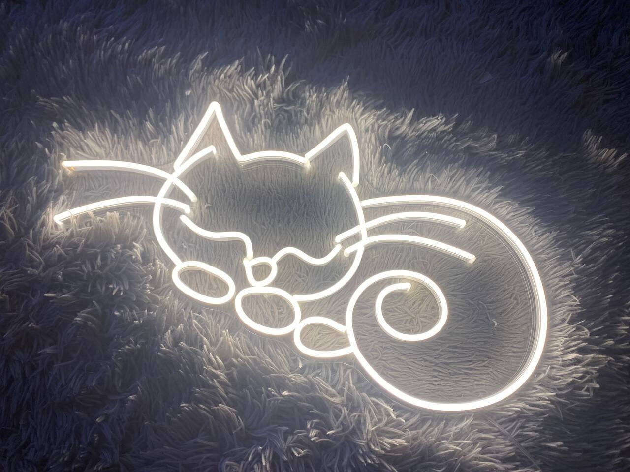Cute Cat Neon Sign