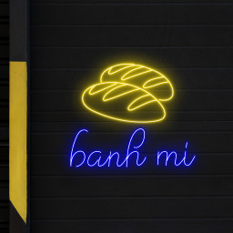 Banh Mi Neon Sign Vietnamese Food Restaurant Wall Decor
