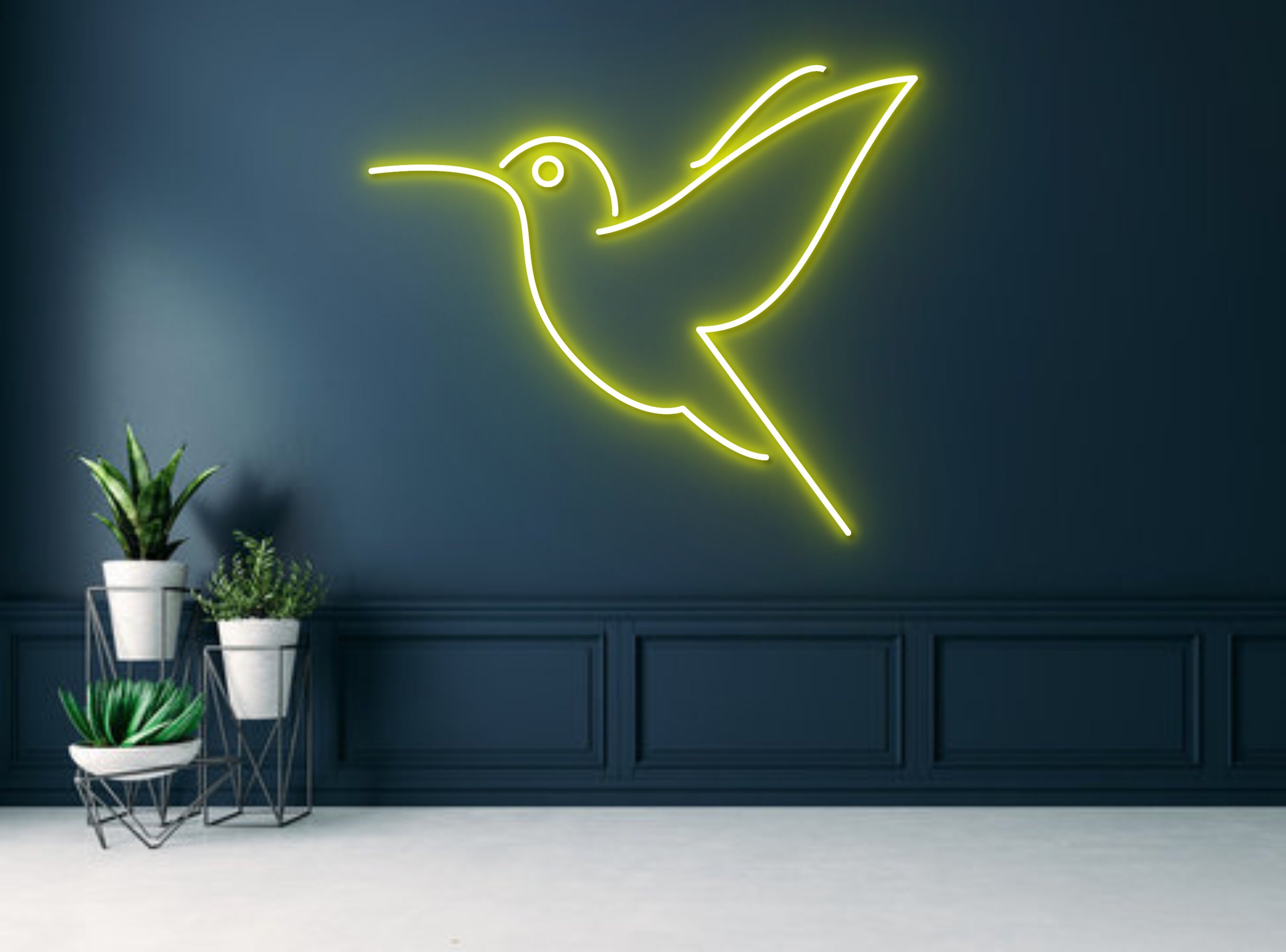 Hummingbird Neon Sign Decoration Gift