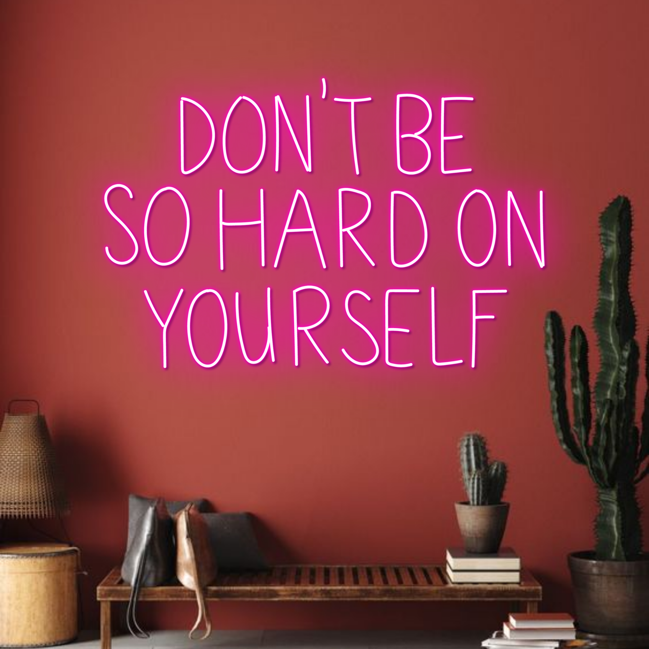 Motivation Quote Neon Sign Home Decor Long-lasting Lights