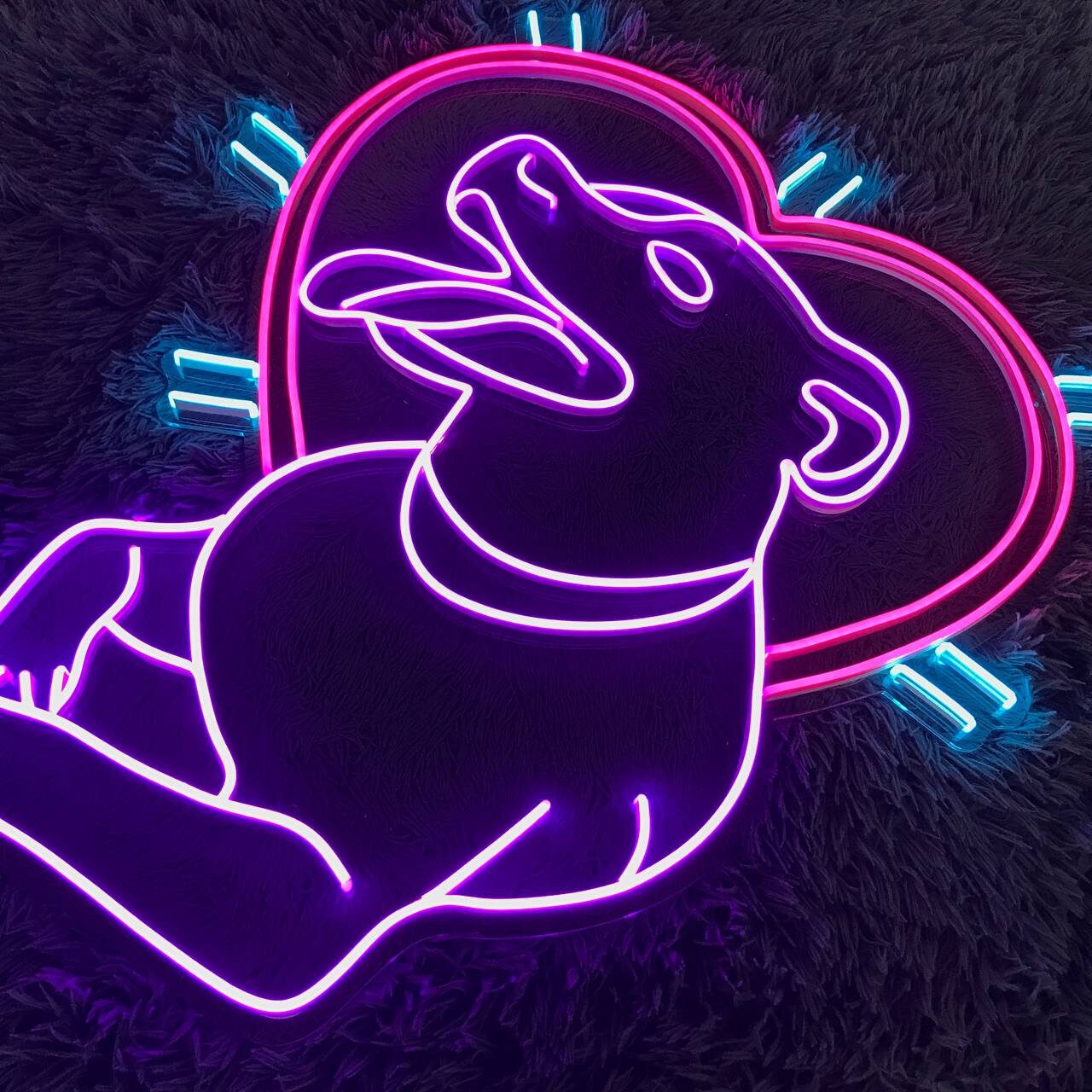Dog Neon Sign Neon Sign Gift For Pet