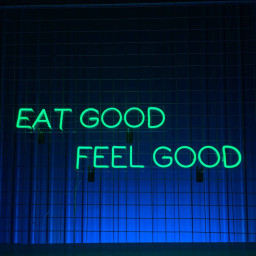 Eat Good Feel Good Neon Sign Long-lasting Wall Decor