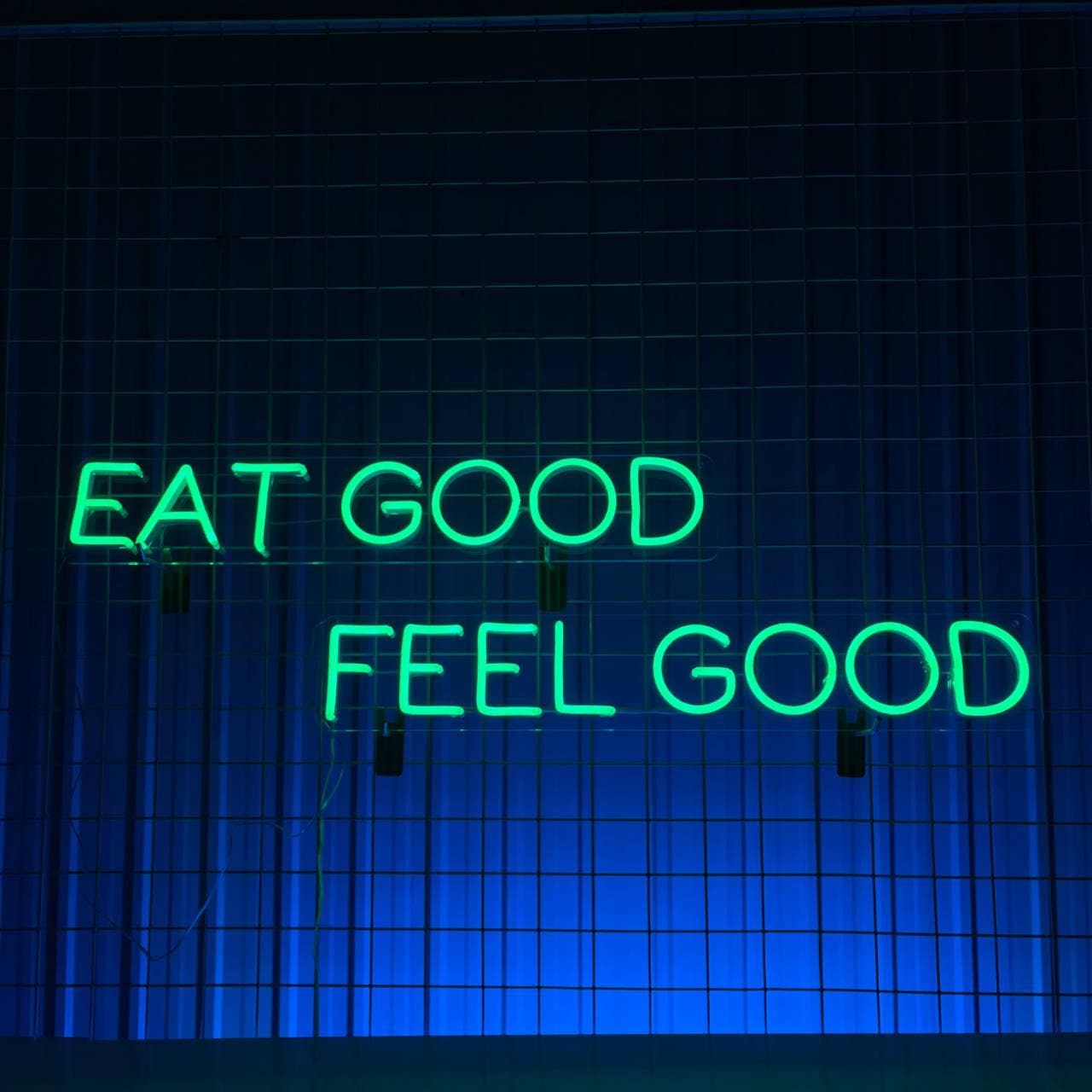 Eat Good Feel Good Neon Sign Long-lasting Wall Decor