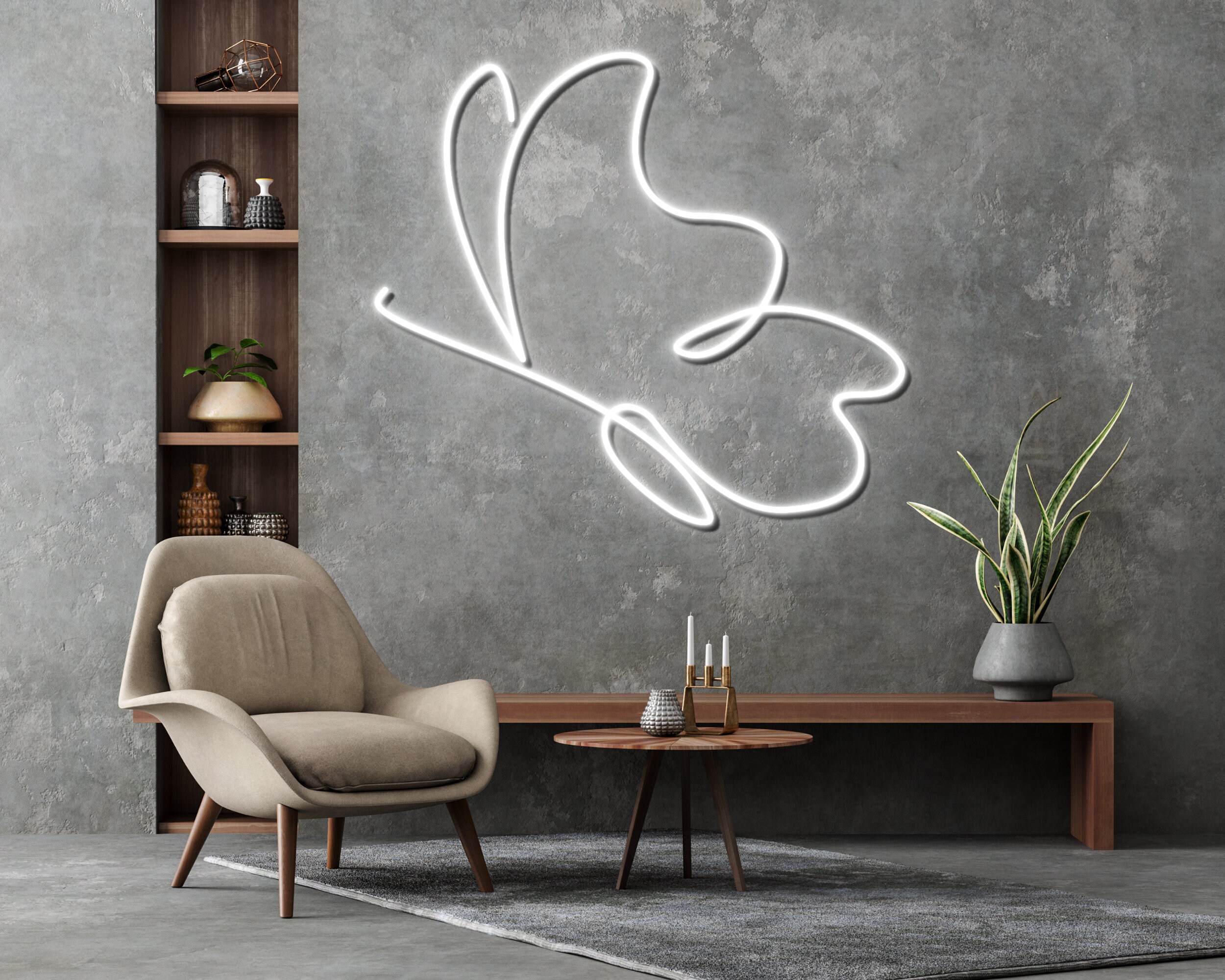 Butterfly Wings Neon Sign