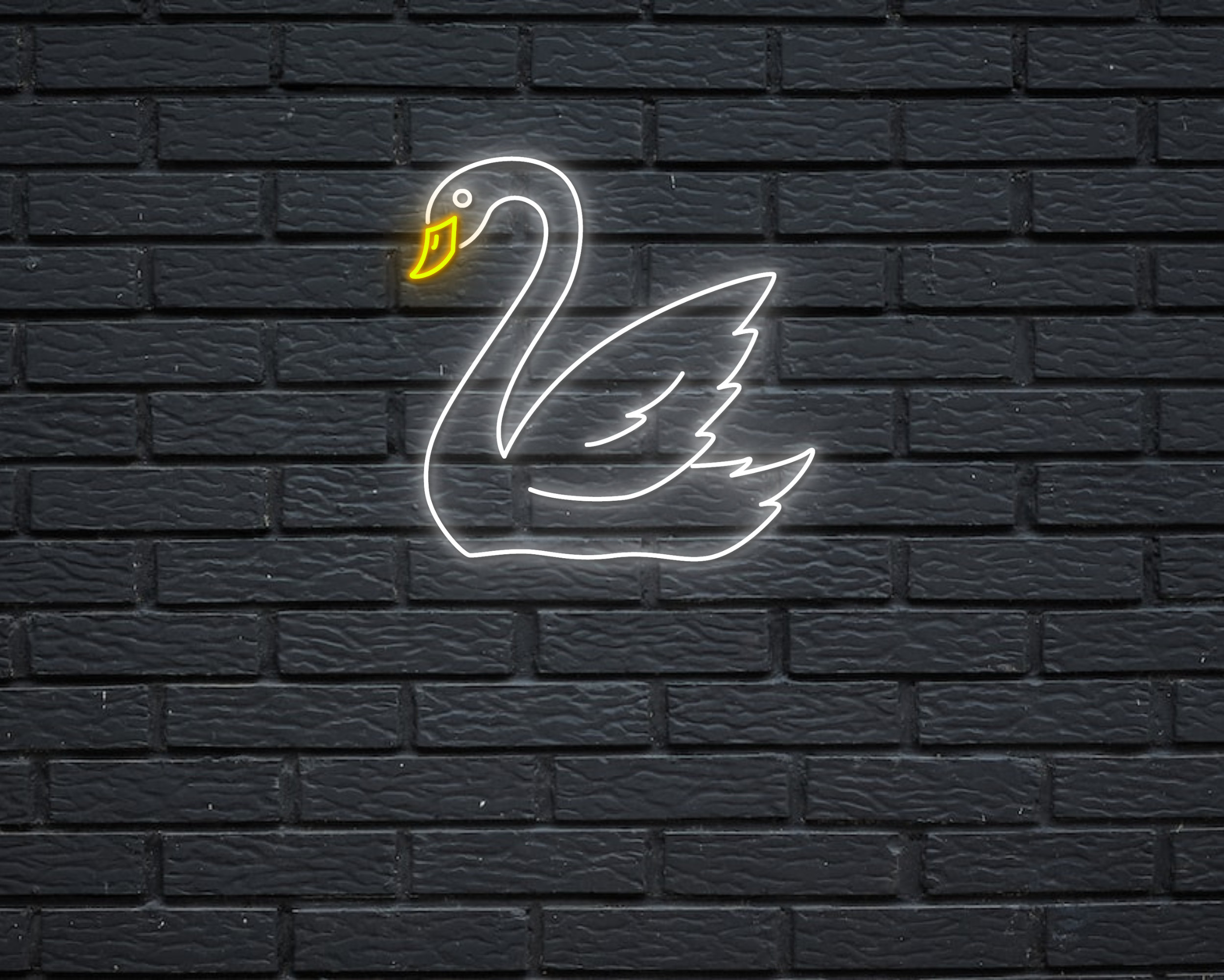 Swan Floating Neon Signs