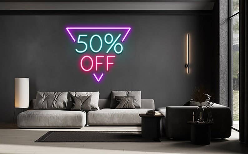 Sale Off Neon Sign For Store Decor