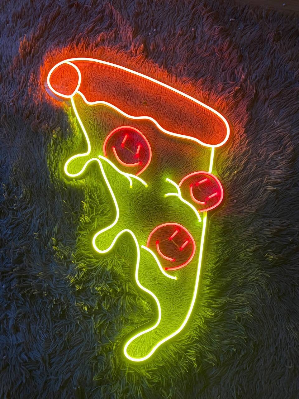 Pizza Neon Sign Decor Signage