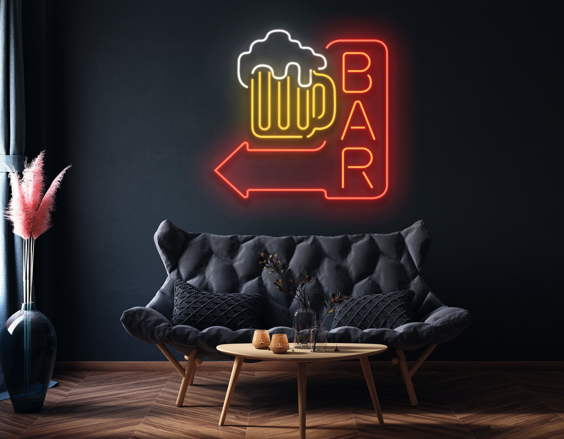 Beer Bar Neon Sign Business Decor