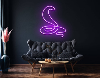 Snake Line Neon Signs Art Wall Decor