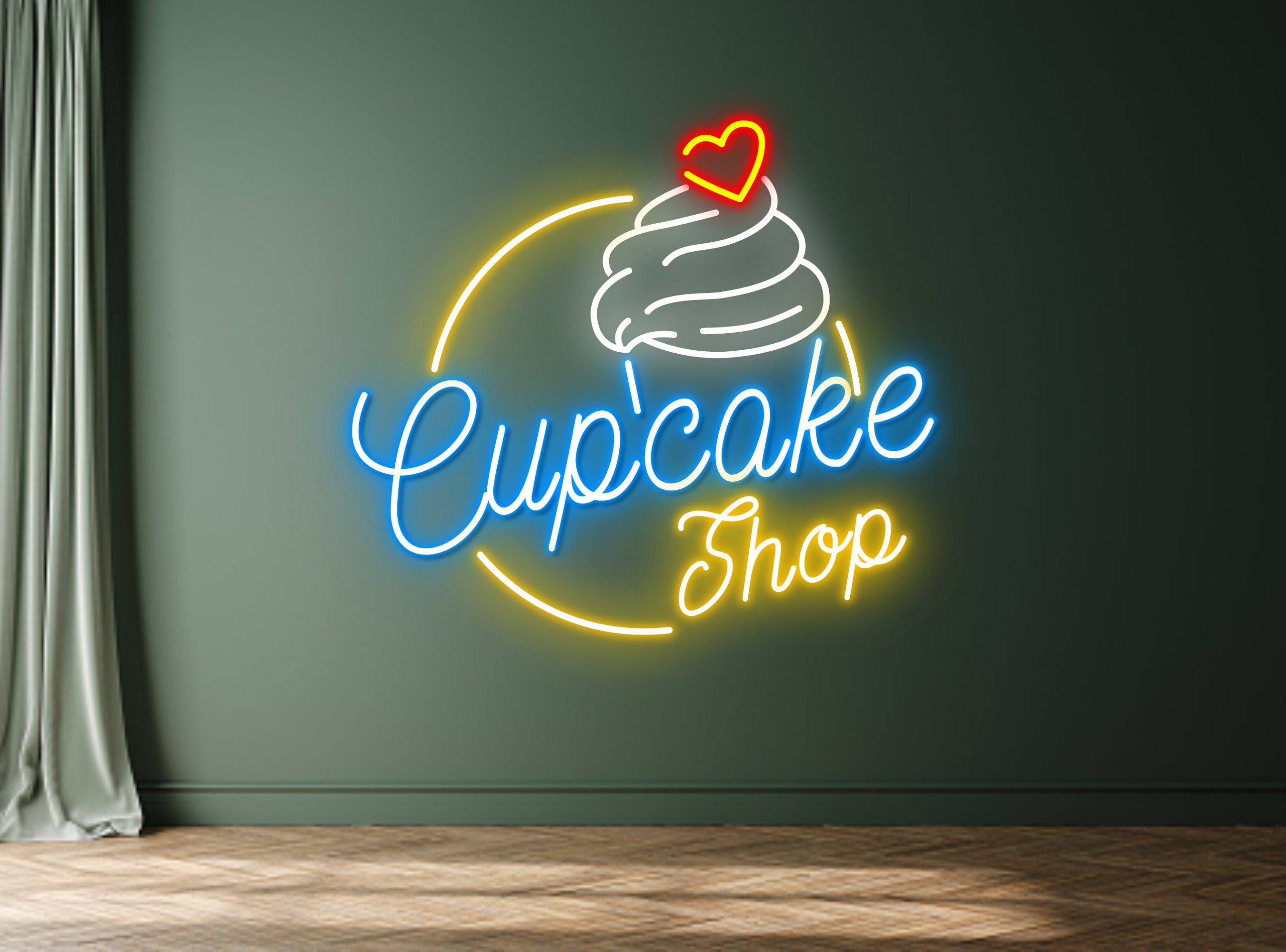 Cupcake Shop Neon Signs