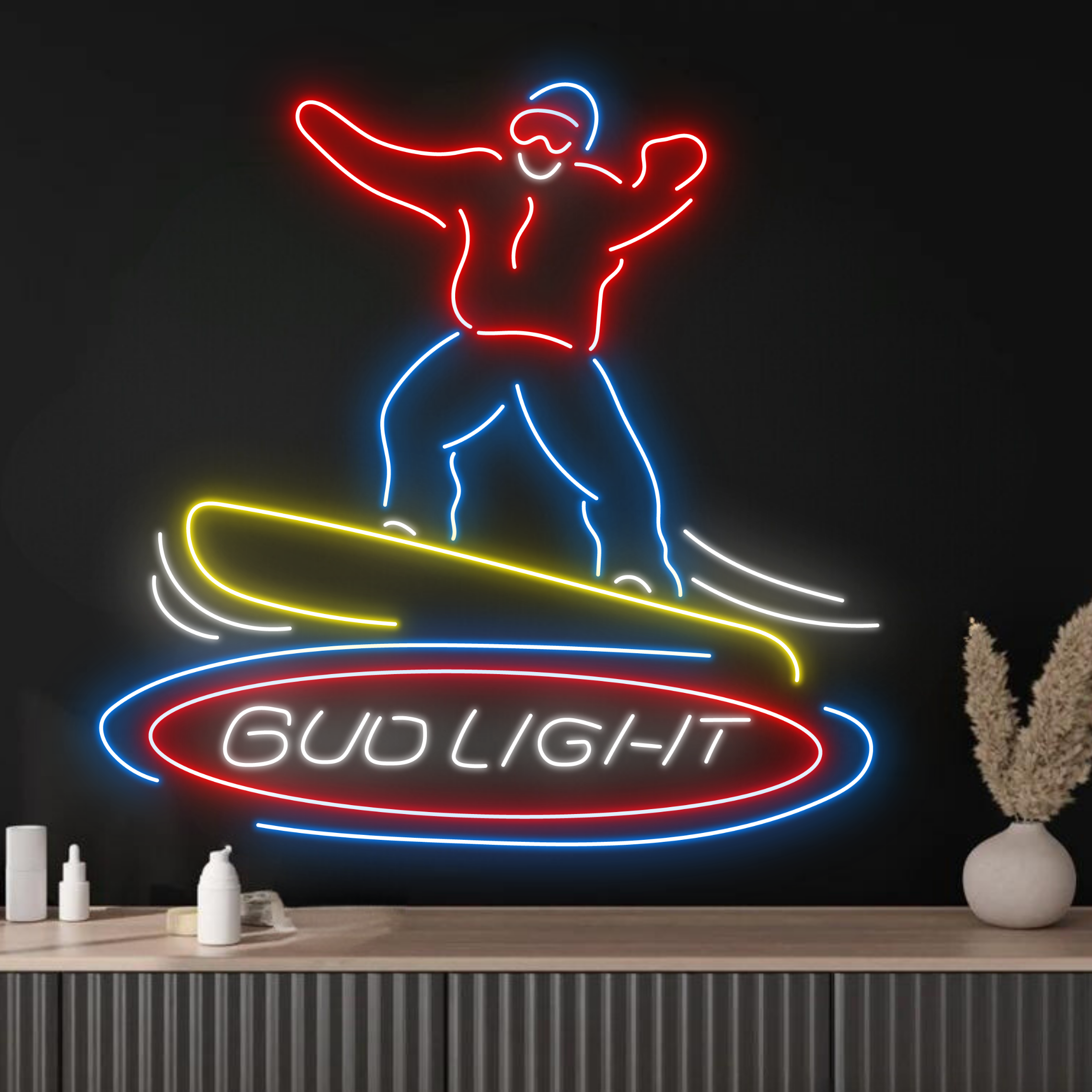 Bud Light Beer Neon Signs Bar Pub Restaurant Decor