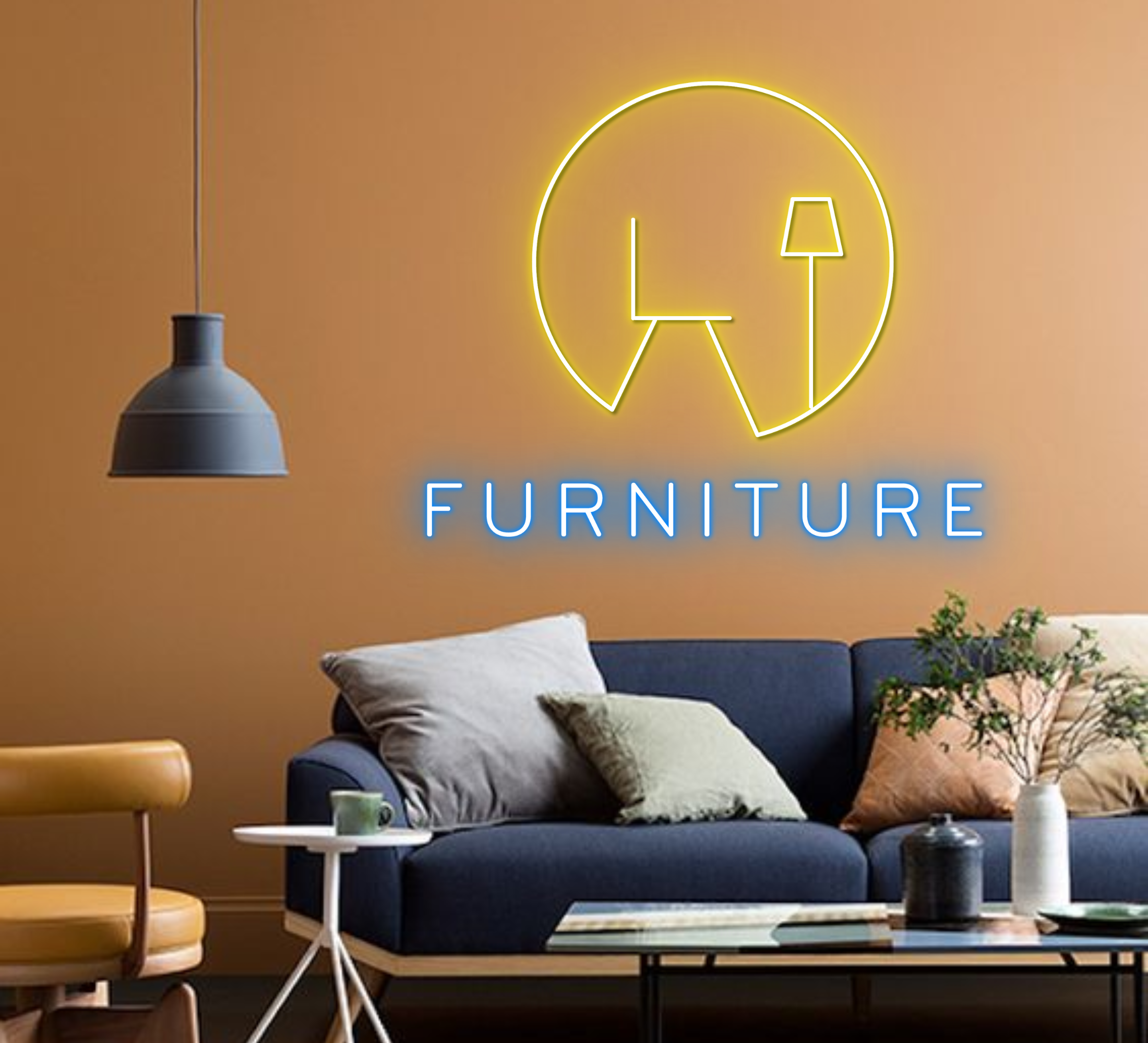 Custom Furniture Brand Neon Sign Home Store Wall Decor