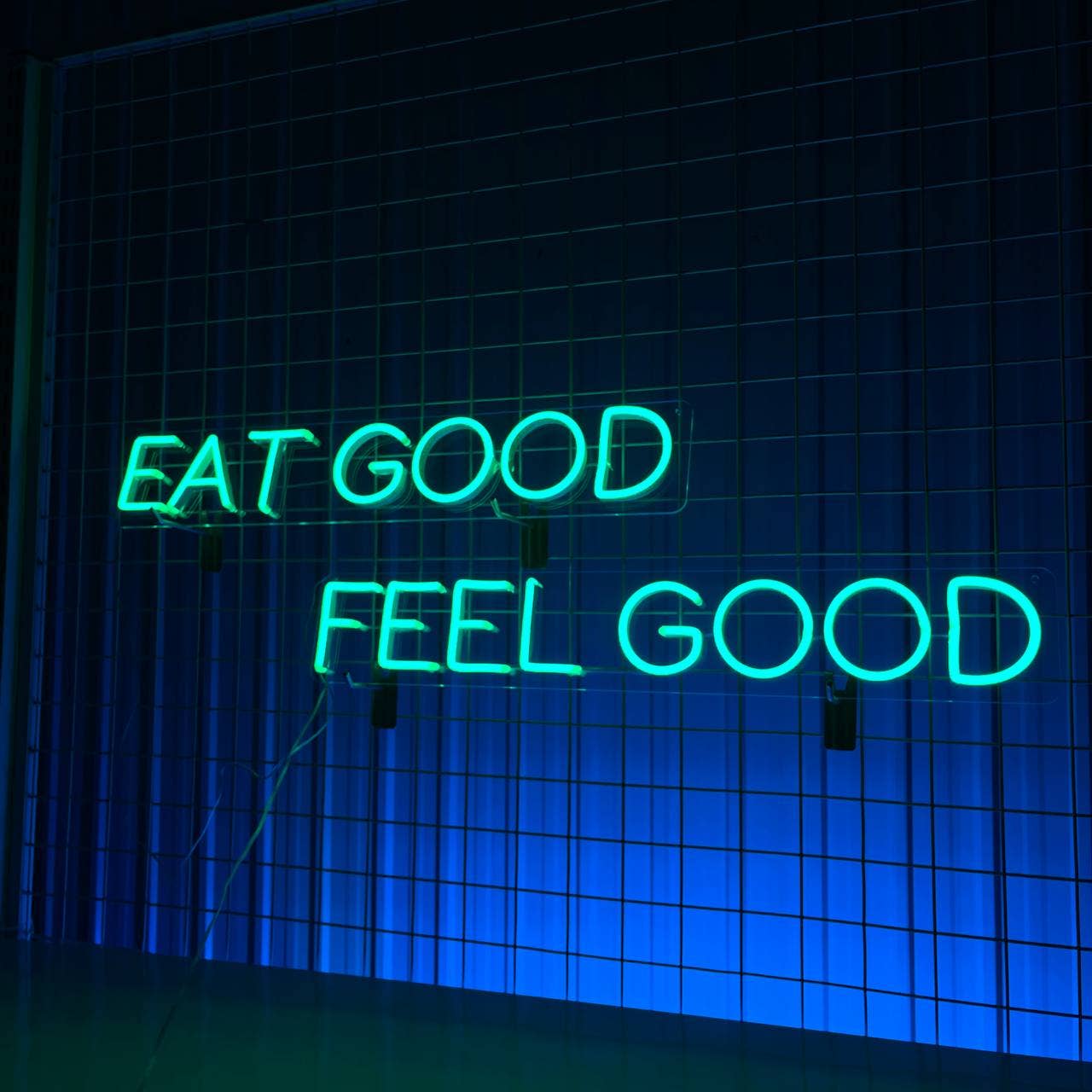 Eat Good Feel Good Neon Sign Long-lasting Wall Decor