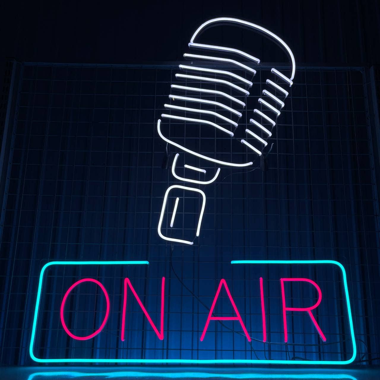 On Air Neon Sign Podcast Studio Signboard Decor