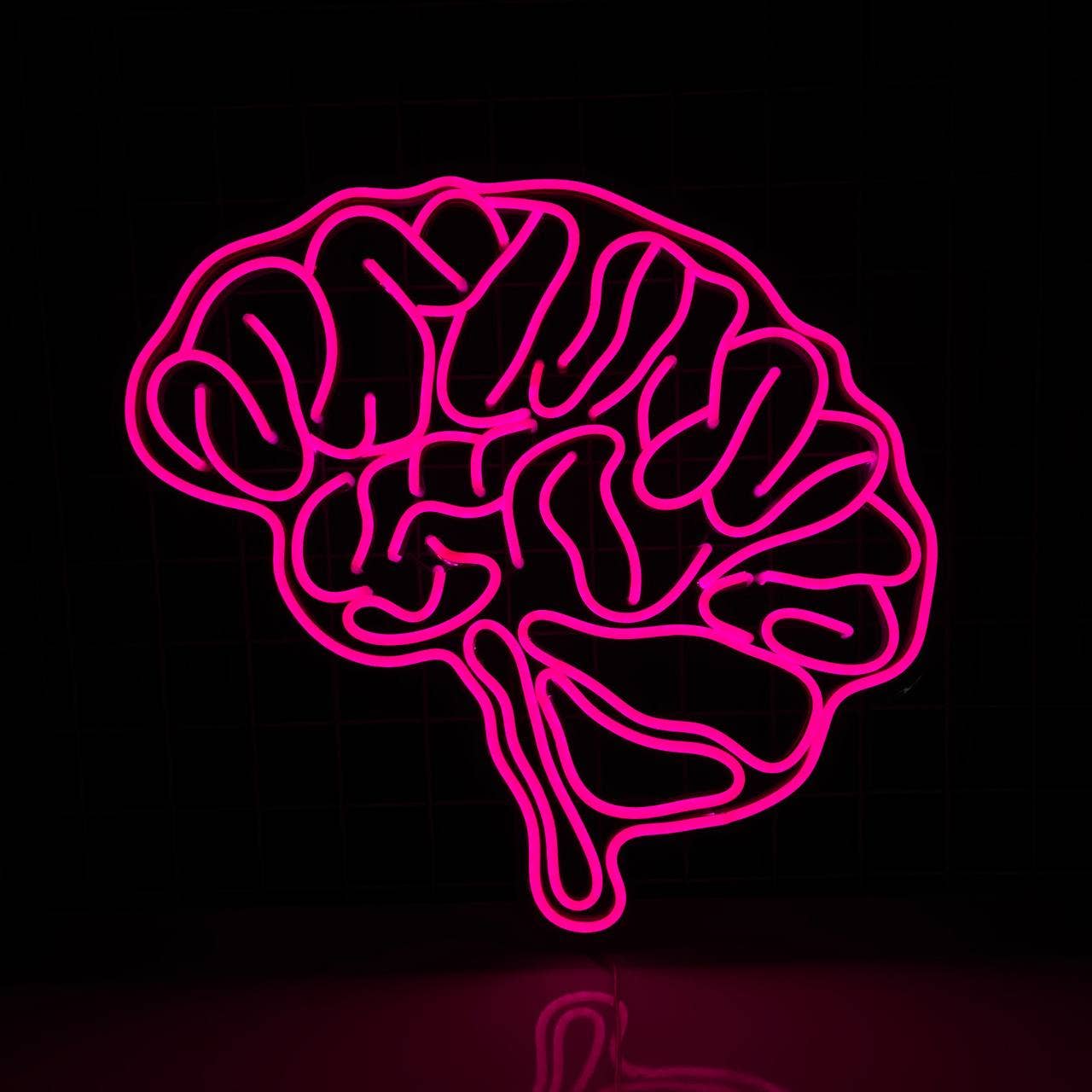 Brain Neon Signs Wall Art Decor