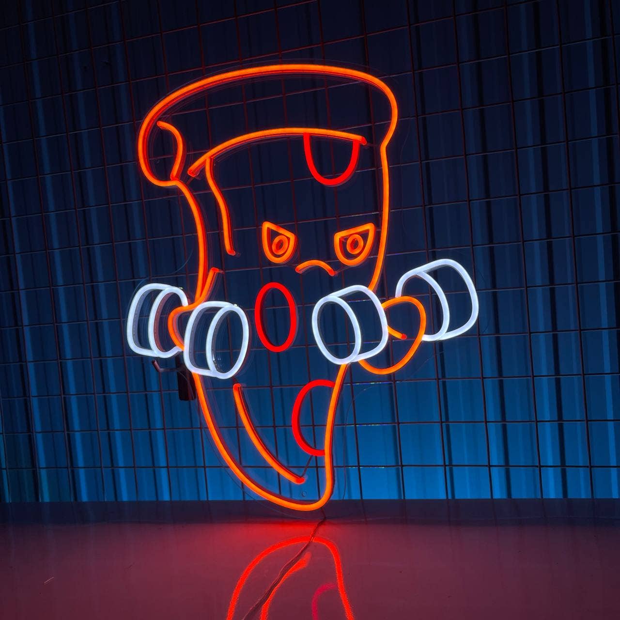Pizza Lift The Weight Neon Sign Pizza Store Light Decor