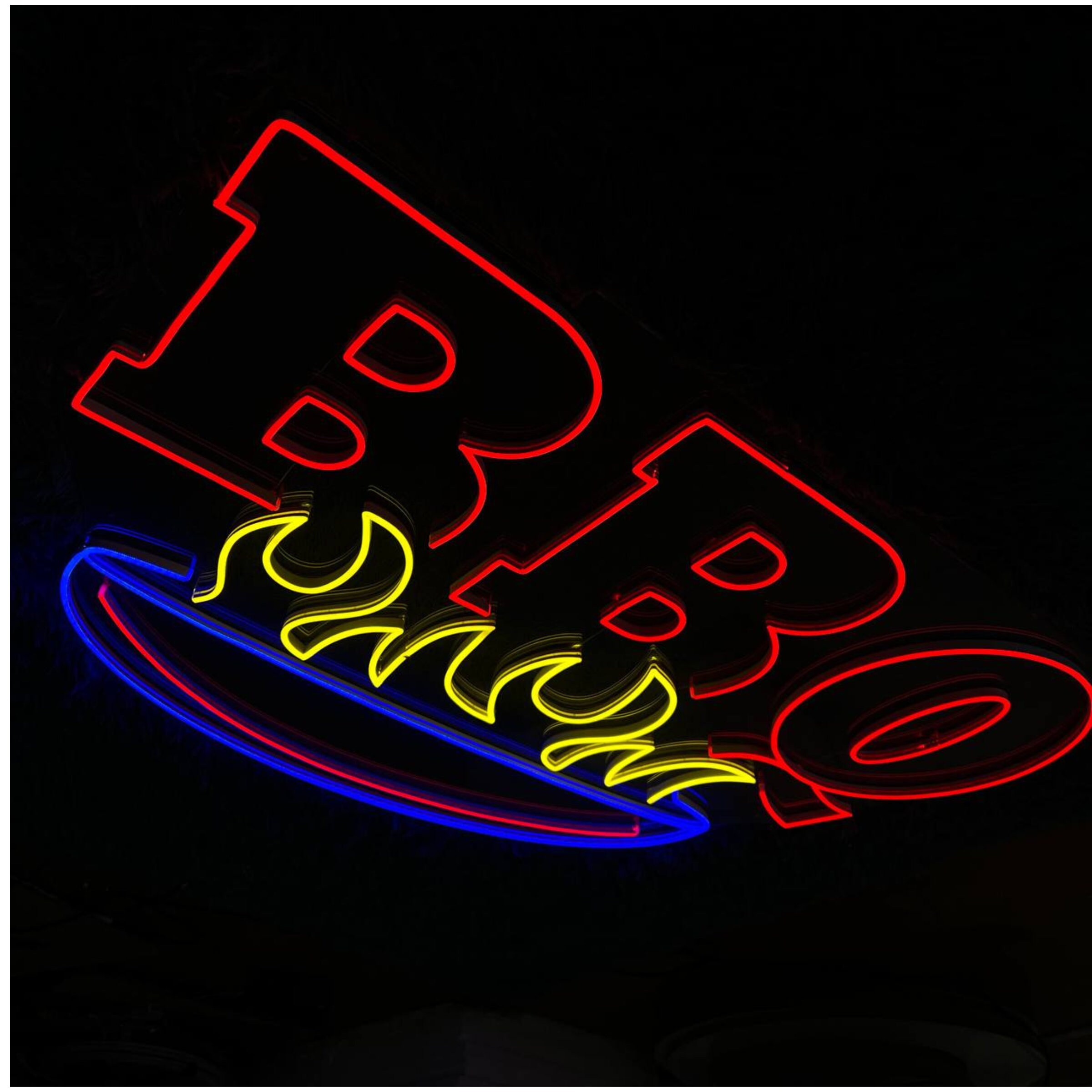 BBQ Restaurant Neon Sign