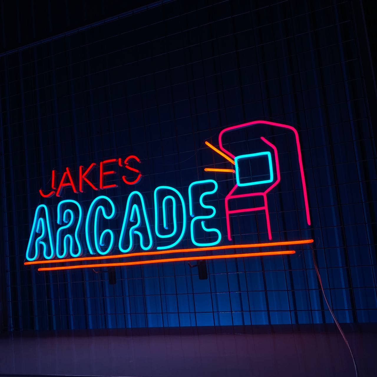 Personalize Arcade Neon Sign Game Arcade Signboard Decor