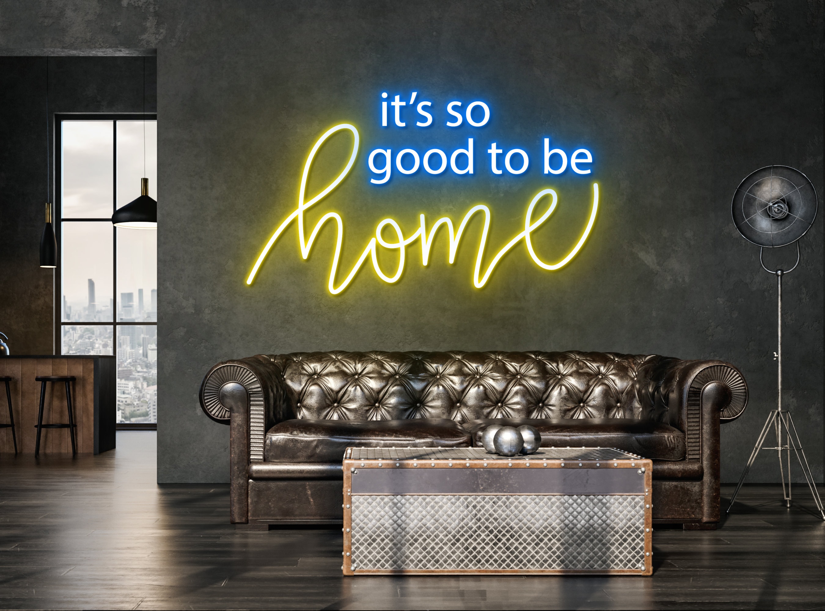 It's So Good To Be Home Neon Sign