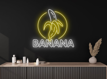 Banana Neon Sign Birthday Gifts