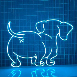 Dachshund Butt Neon Sign Animal Wall Decor