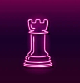 Chess Castle Neon Signs Chess Club Art Sign Decor