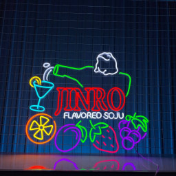 Jinro Soju Neon Sign Korean BBQ Wall Decor Signboard