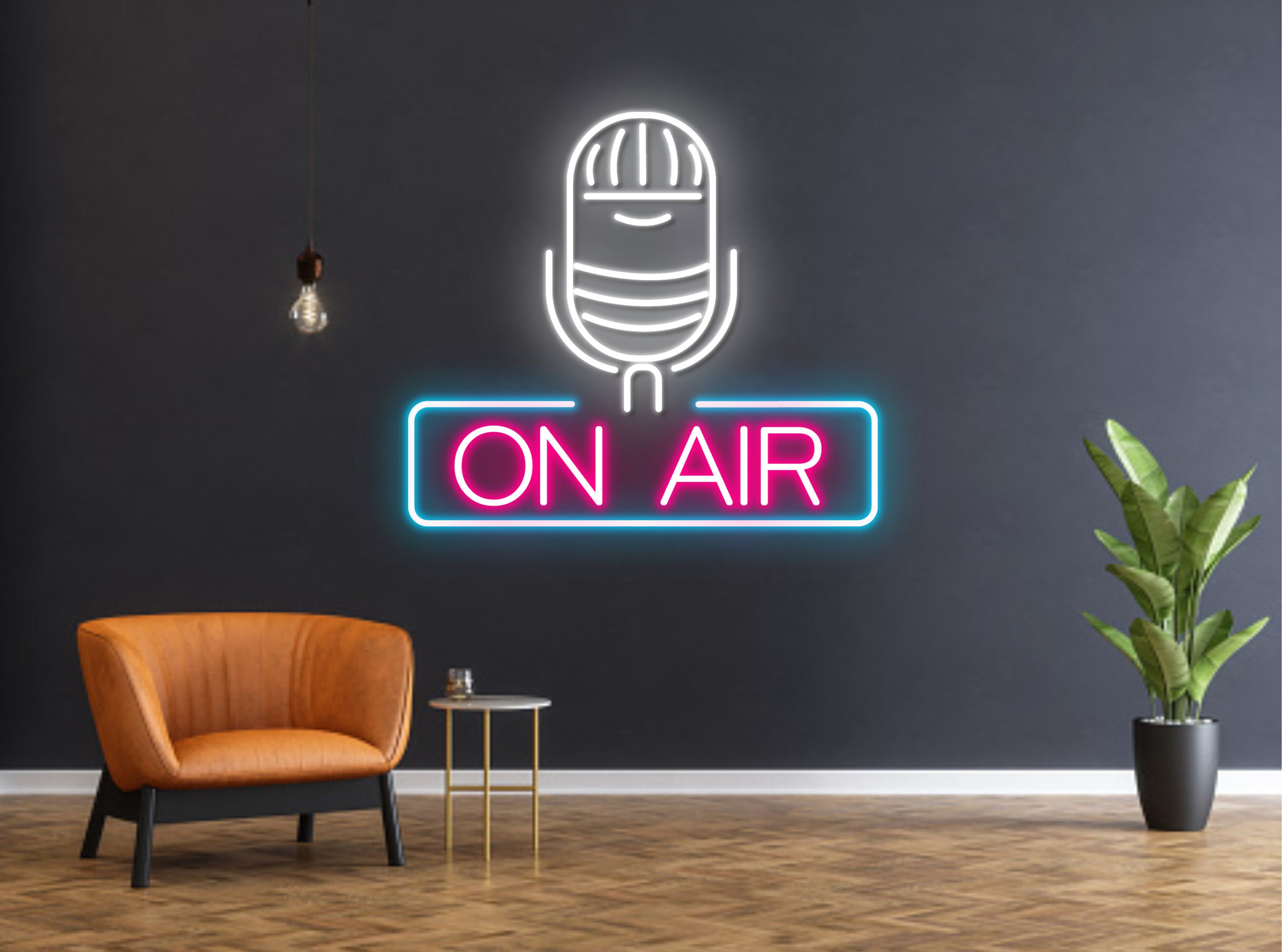 On Air Livestream Neon Sign Streamer Sign