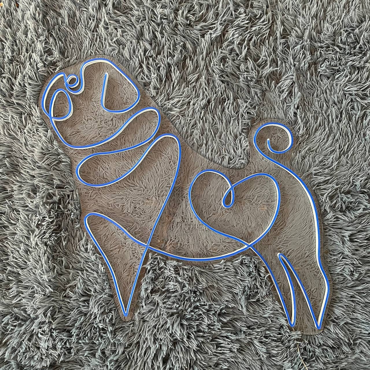 Pug Dog Neon Signs
