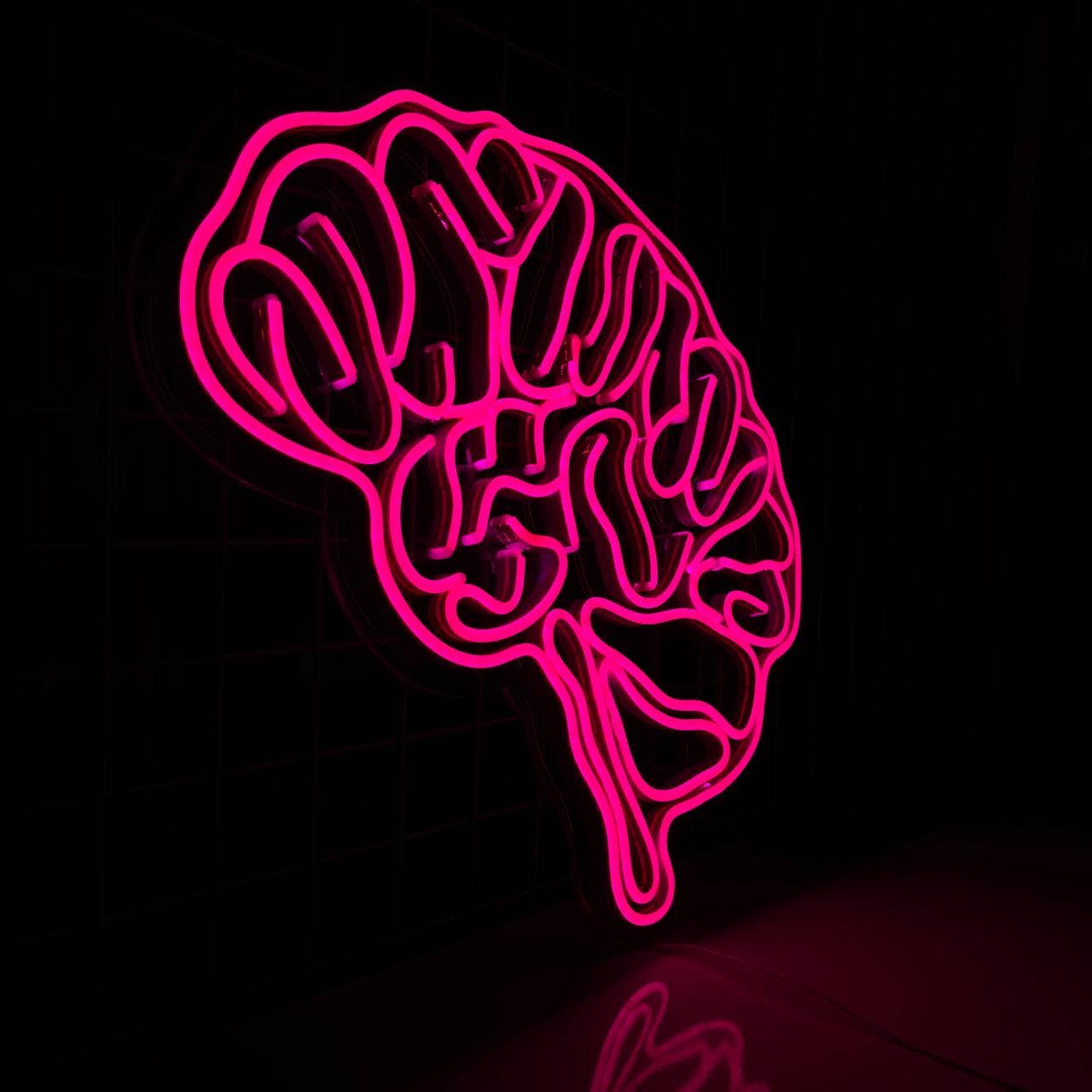 Brain Neon Signs Wall Art Decor