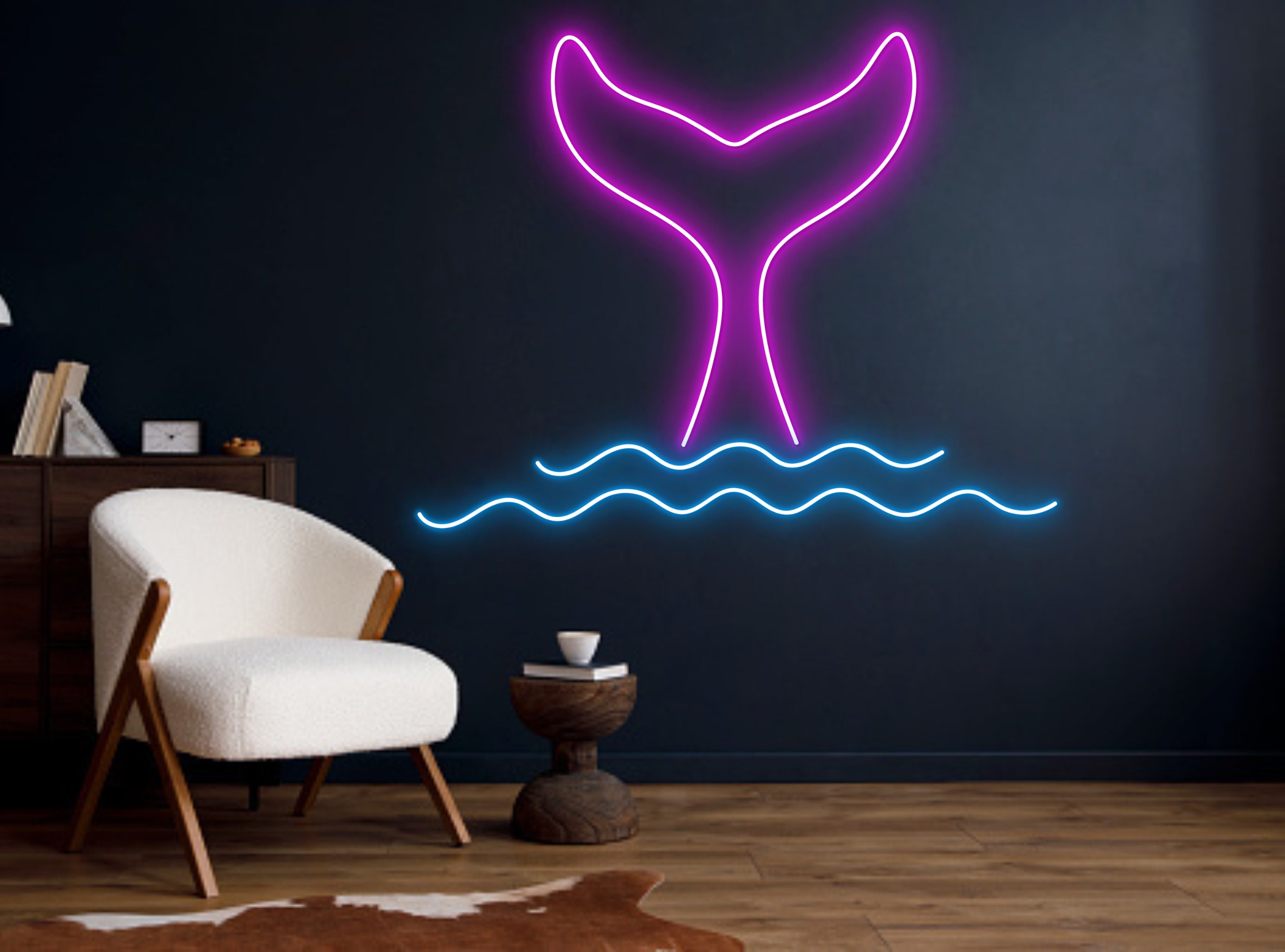 Symbol Swimming Mermaid Neon Sign Decor sign