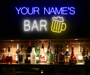Custom Name Bar Pub Neon Signs Beer Pub Signboard