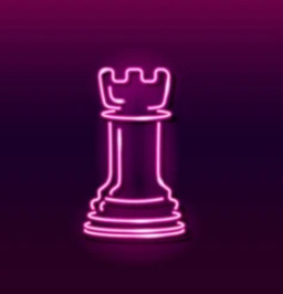 Chess Castle Neon Signs Wall Art Decor