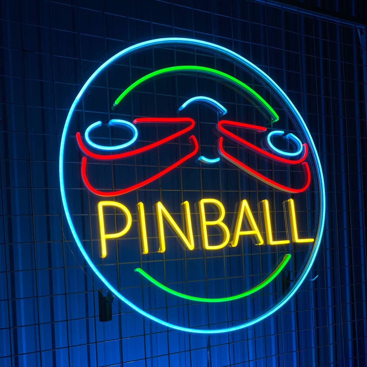 Pinball Neon Signs Pinball Machine Arcade Game Wall Decor