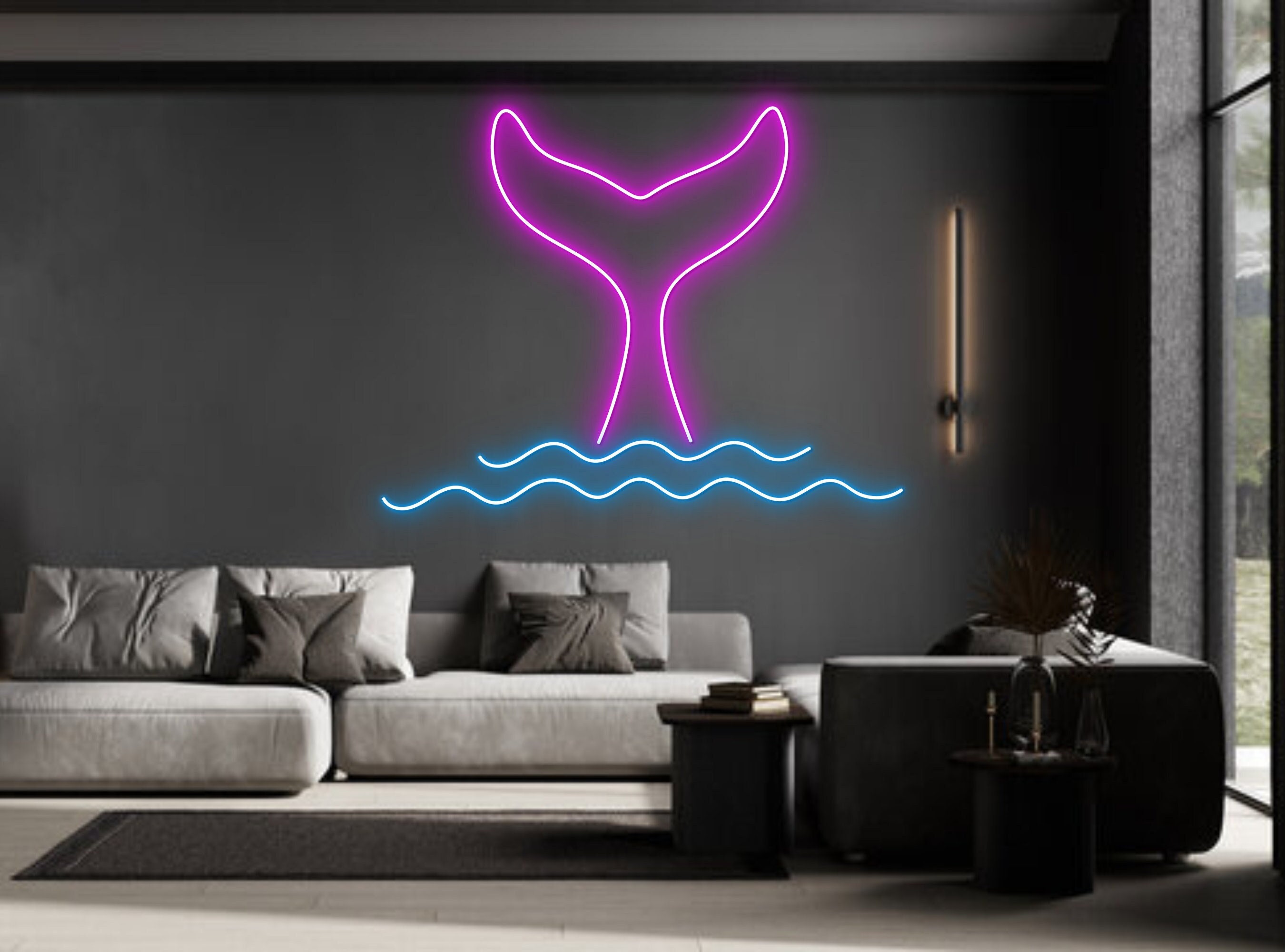 Symbol Swimming Mermaid Neon Sign Decor sign