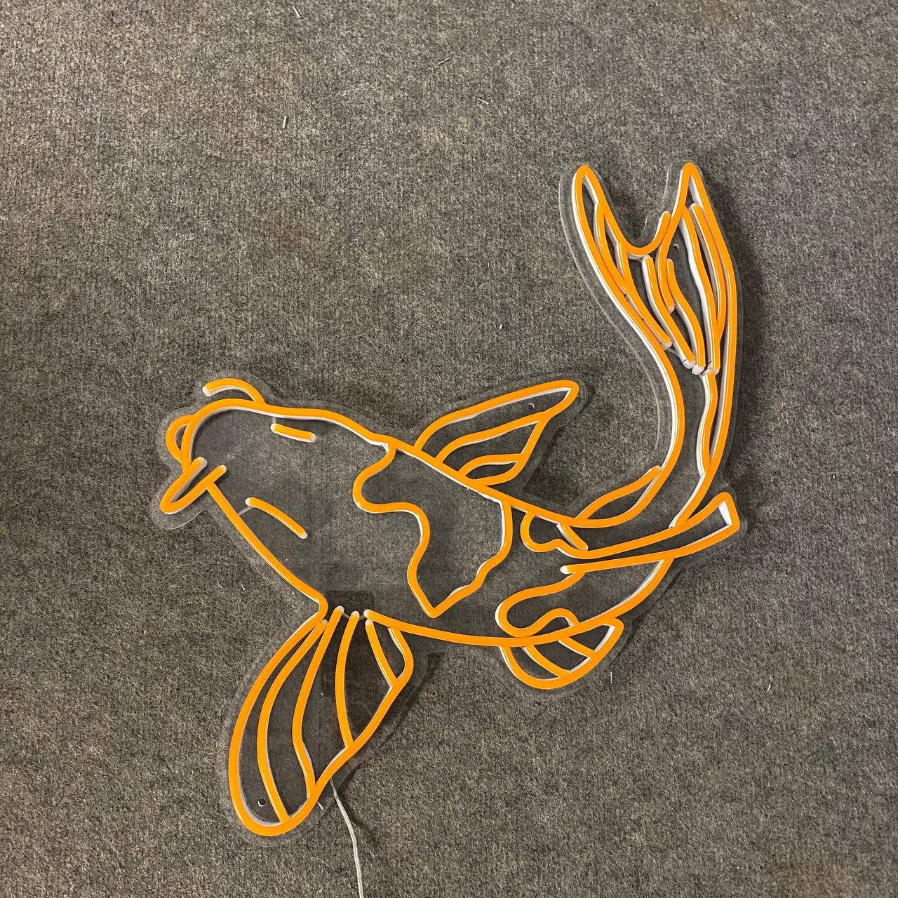 KOI fish Neon Sign Long-lasting Wall Art Decor