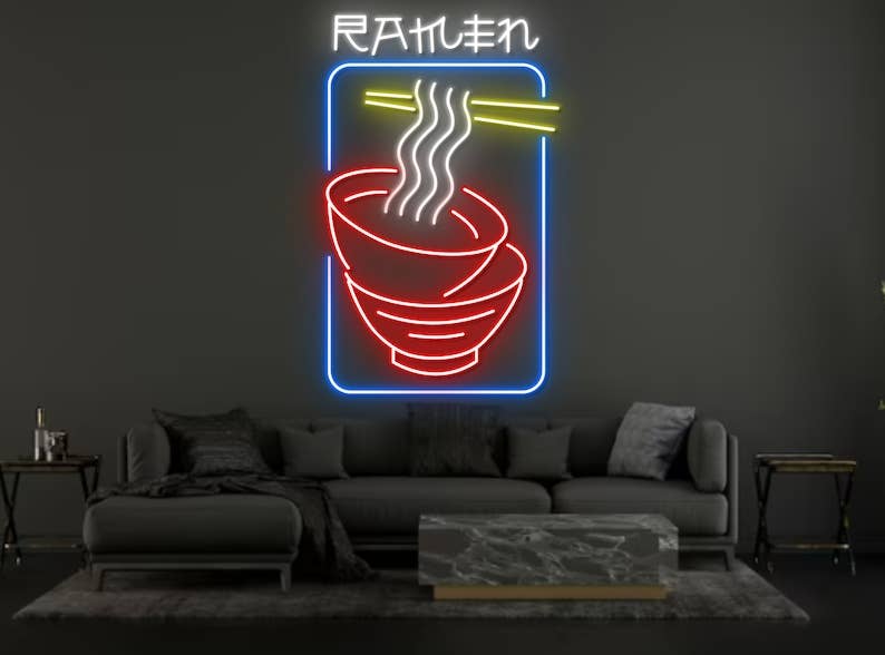 Ramen Restaurant Neon Sign