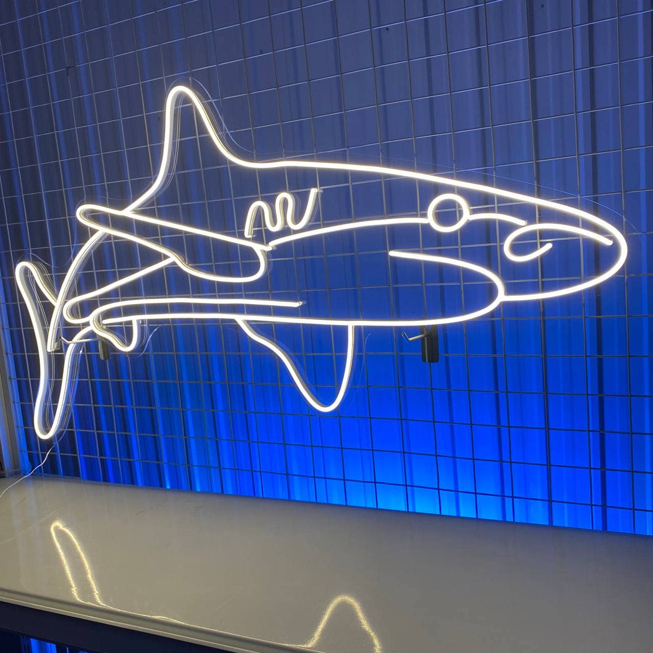 Shark Fish Neon Sign Animal Wall Art Wall Decor