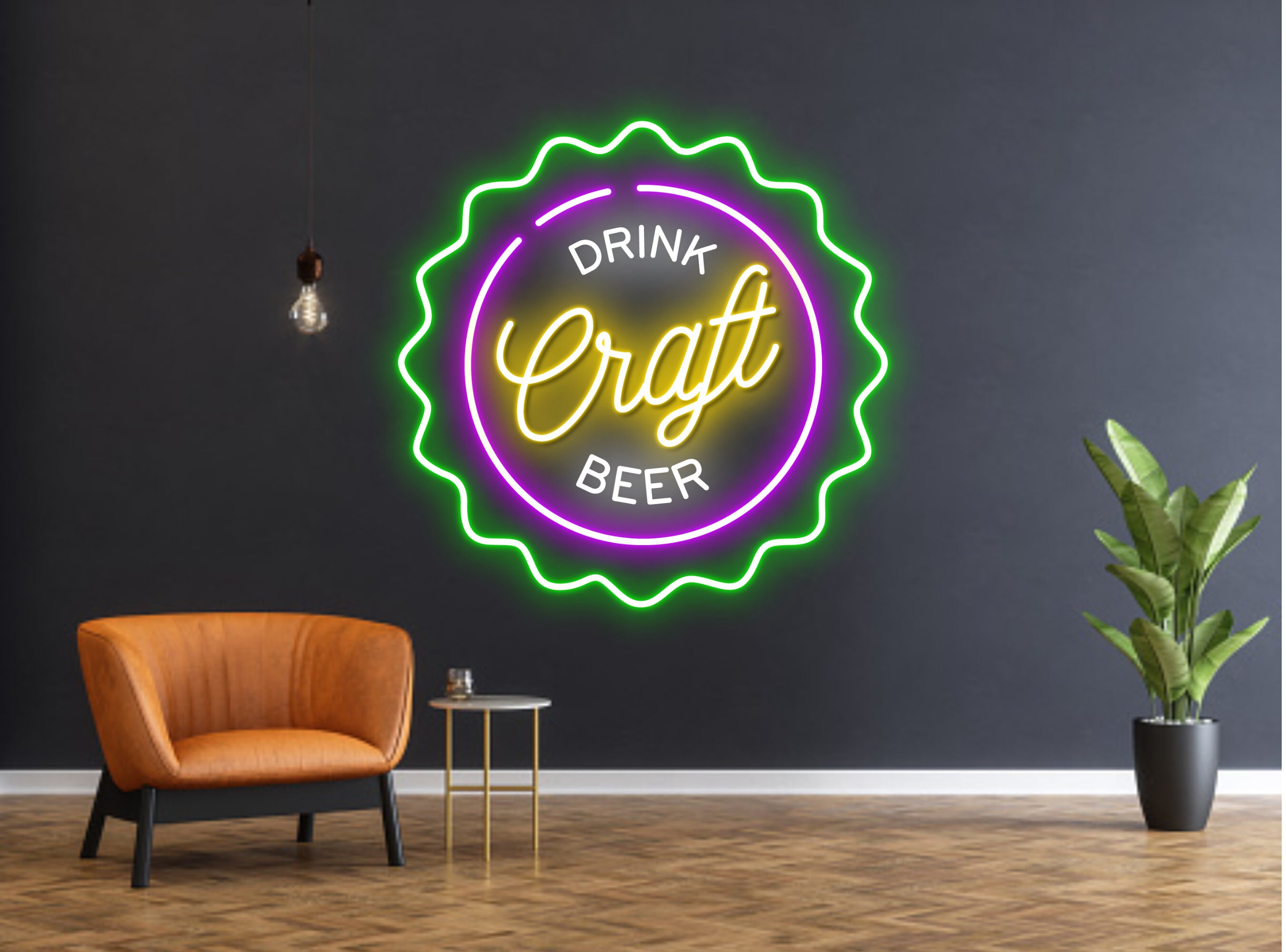 Craft Beer Bar Party Pub Neon Sign