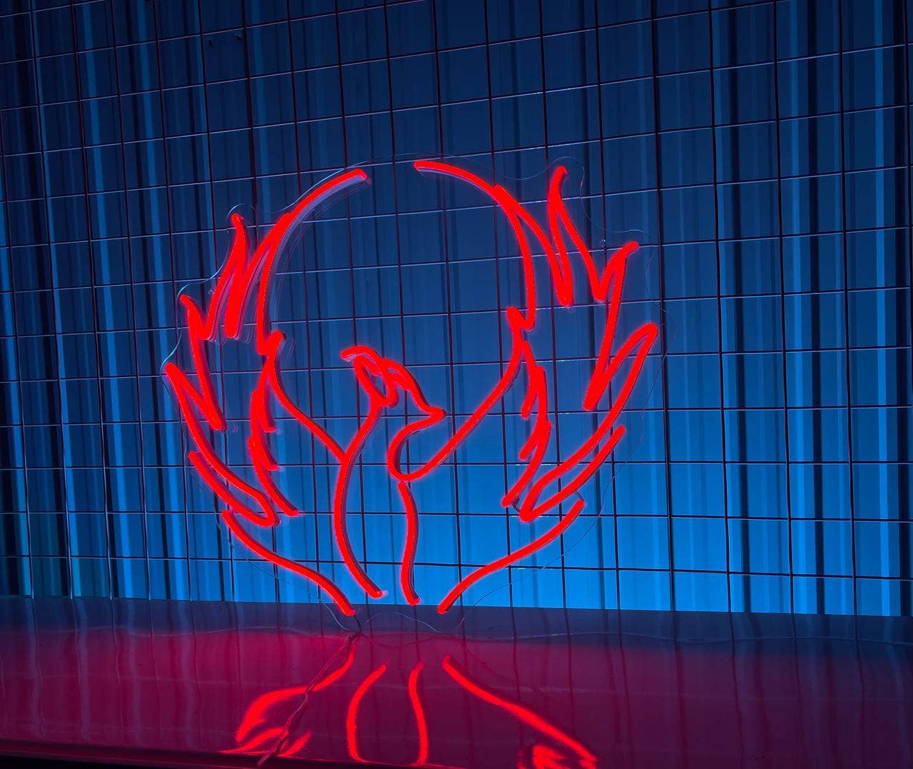 Phoenix Bird Neon Sign Animal Wall Art Decor