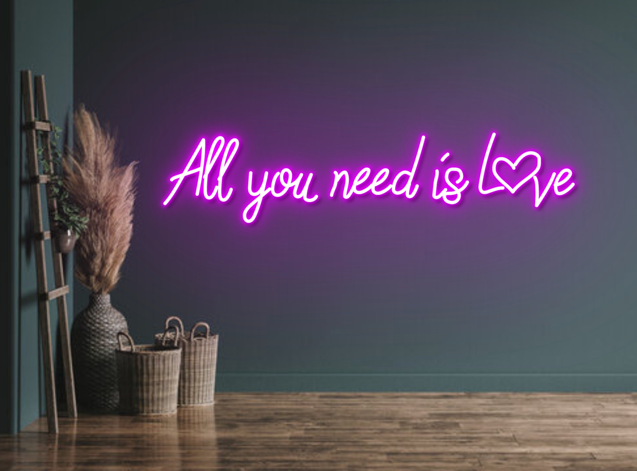 All You Need Is Love Neon Sign Wall Decoration Gift