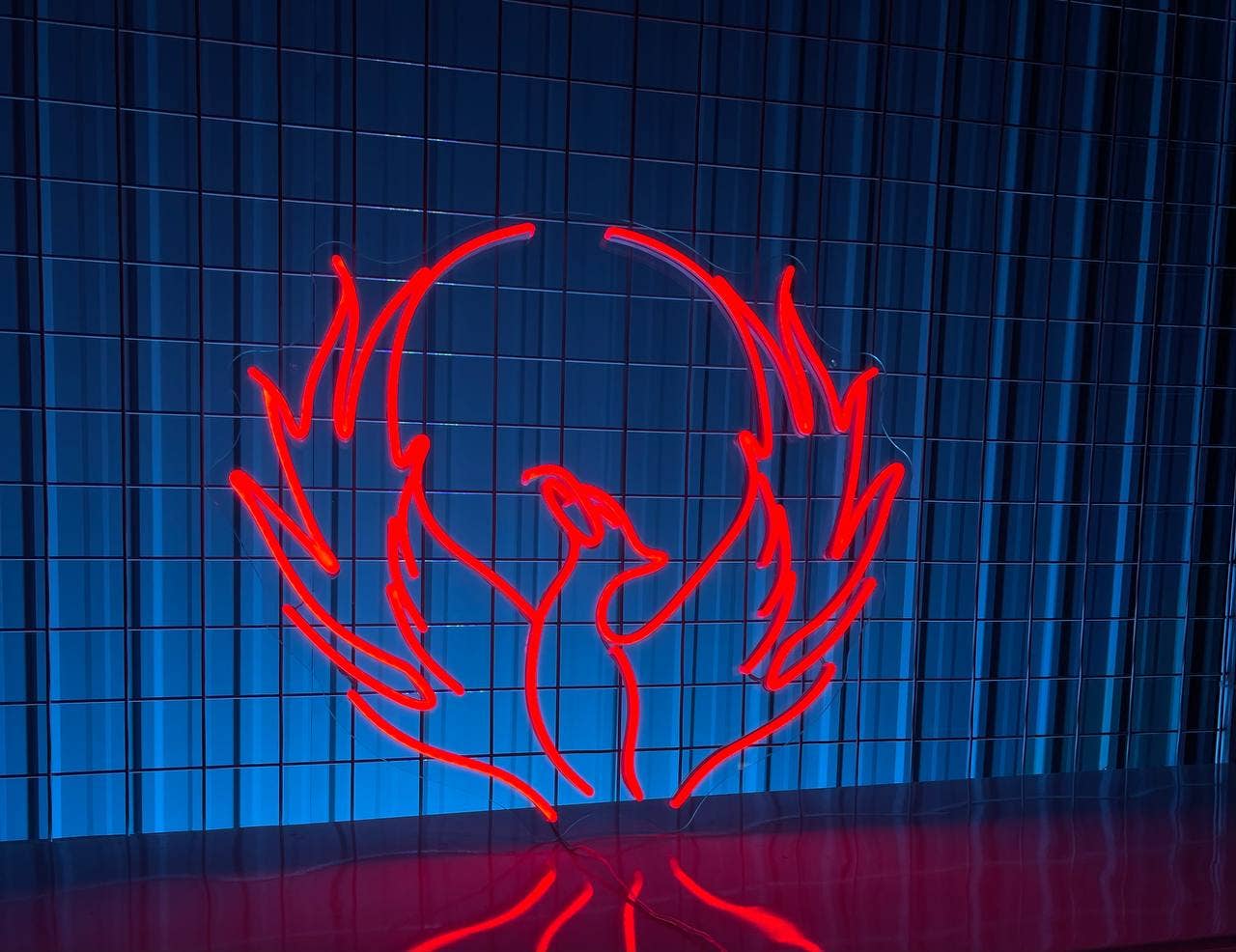 Phoenix Bird Neon Sign Animal Wall Art Decor
