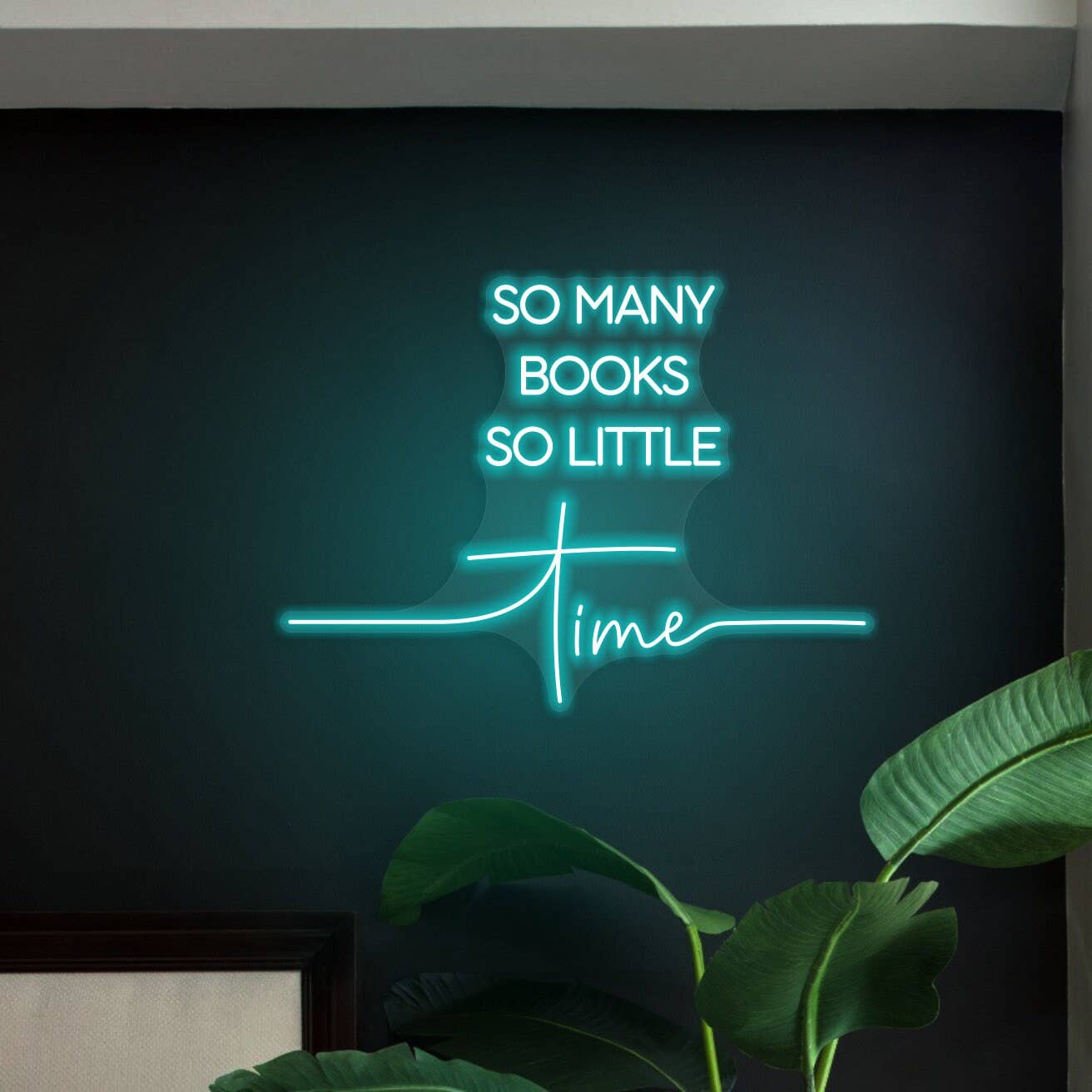 Book Quote Neon Sign Lights Decor for Book Lover