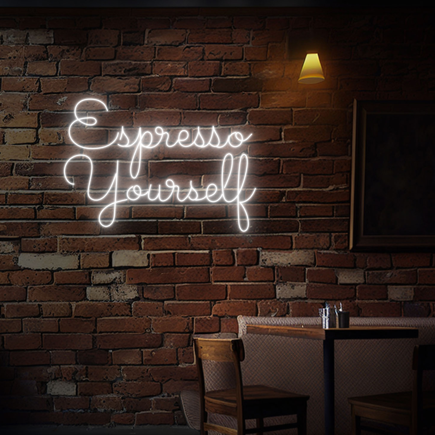 Espresso Yourself Neon LED Sign Wall Decor