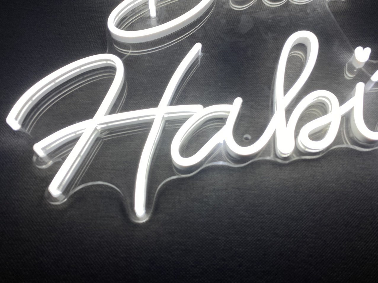 Bad Habits Neon Sign