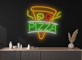 Pizza Restaurant Decor Neon Sign