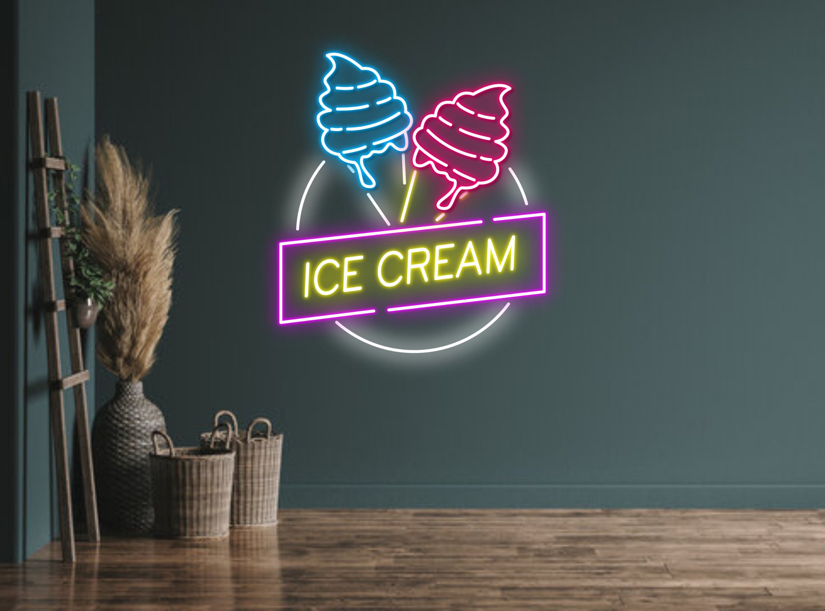 Ice Cream Neon Signs