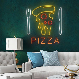Pizza Open Neon Sign Restaurant Led Signboard