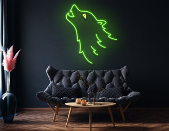 Wolf Neon Sign Wall Decoration Gift