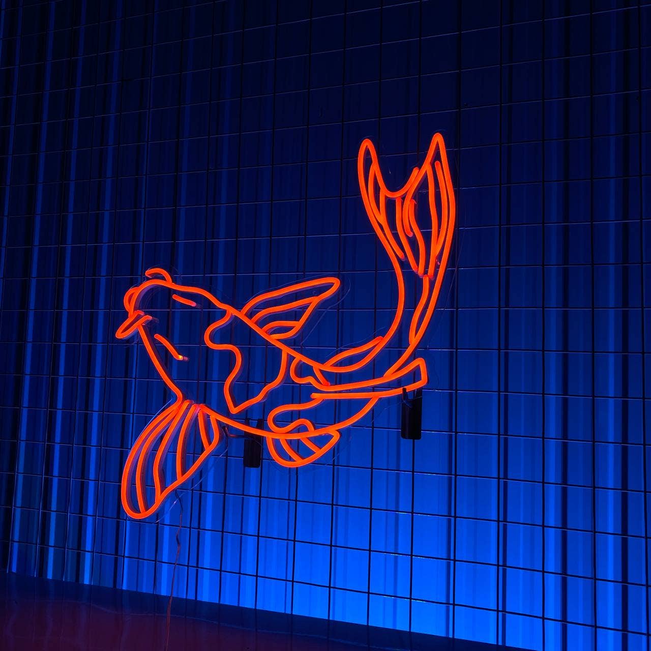 KOI fish Neon Sign Long-lasting Wall Art Decor